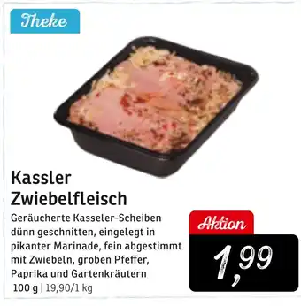 KONSUM Kassler Zwiebelfleisch Angebot