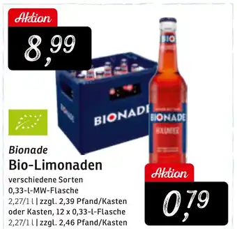 KONSUM Bionade Bio-Limonaden Angebot