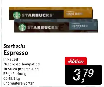 KONSUM Starbucks Espresso Angebot