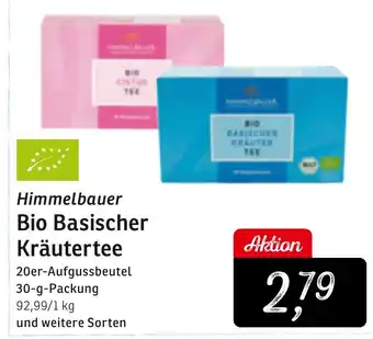 KONSUM Himmelbauer Bio Basischer Kräutertee Angebot