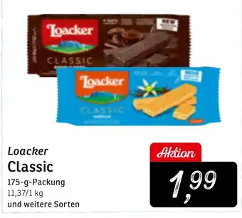 KONSUM Loacker Classic Angebot