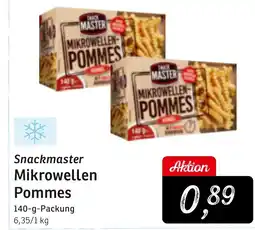 KONSUM Snackmaster Mikrowellen Pommes Angebot