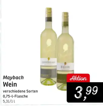 KONSUM Maybach Wein Angebot