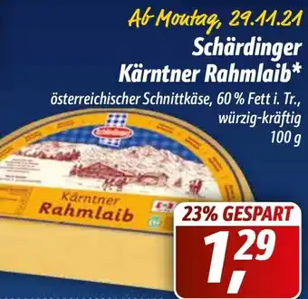 Simmel Schärdinger Kärntner Rahmlaib 100g Angebot