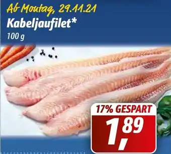 Simmel Kabeljaufilet 100g Angebot