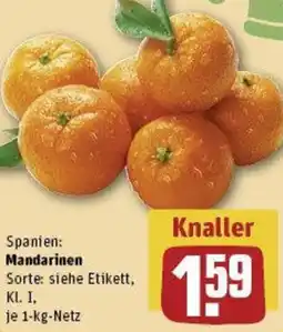 REWE Mandarinen Angebot