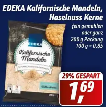 Simmel Edeka Kalifornische Mandeln, Haselnuss Kerne 200g Angebot