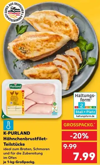 Kaufland K-PURLAND Hähnchenbrustfilet Teilstücke Angebot