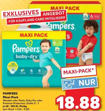 Kaufland PAMPERS Maxi-Pack Angebot