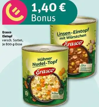 REWE Erasco Eintopf Angebot