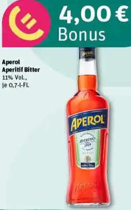 REWE Aperol Aperitif Bitter Angebot