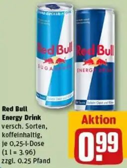 REWE Red Bull Energy Drink Angebot