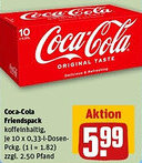 REWE Coca-Cola Friendspack Angebot