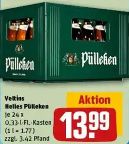 REWE Veltins Helles Pülleken Angebot