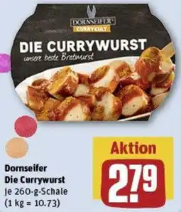 REWE Dornseifer Die Currywurst Angebot