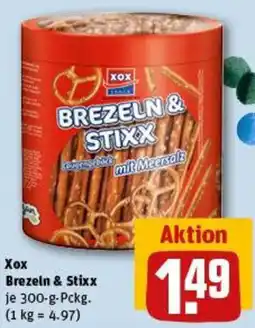 REWE Xox Brezeln & Stixx Angebot