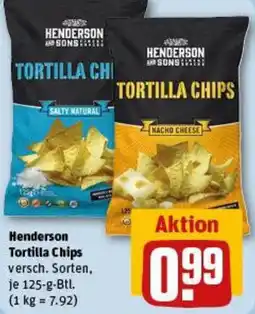 REWE Henderson Tortilla Chips Angebot