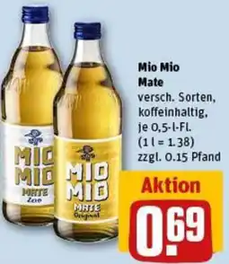 REWE Mio Mio Mate Angebot