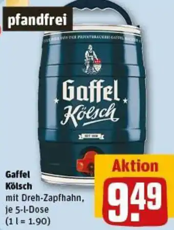 REWE Gaffel Kölsch Angebot