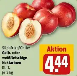 REWE Gelb- oder weißfleischige Nektarinen Angebot