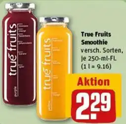 REWE True Fruits Smoothie Angebot