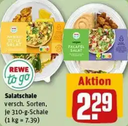 REWE REWE to go Salatschale Angebot