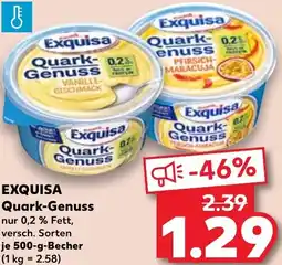 Kaufland EXQUISA Quark-Genuss Angebot