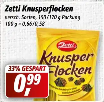 Simmel Zetti Knusperflocken 150/170g Angebot