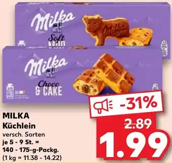 Kaufland MILKA Küchlein Angebot