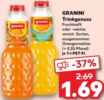 Kaufland GRANINI Trinkgenuss Angebot