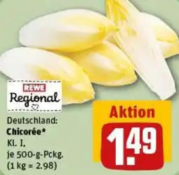 REWE Chicorée Angebot