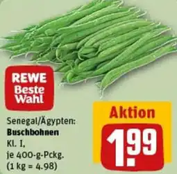 REWE Buschbohnen Angebot