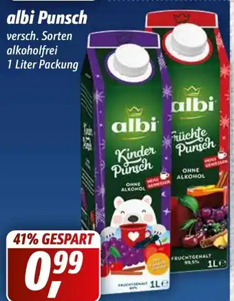 Simmel Albi Punsch 1L Angebot