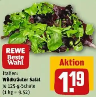 REWE Wildkräuter Salat Angebot