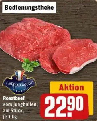 REWE CHÂTEAU BOEUF Roastbeef Angebot