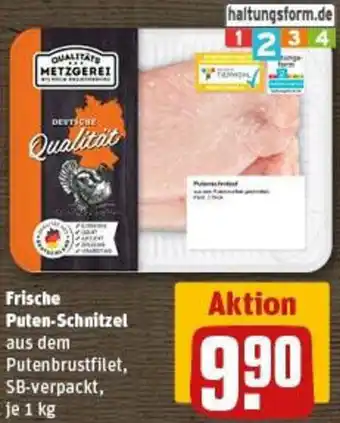 REWE Frische Puten-Schnitzel Angebot