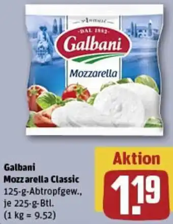 REWE Galbani Mozzarella Classic Angebot