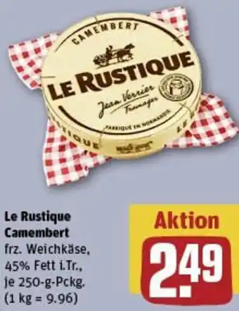 REWE Le Rustique Camembert Angebot