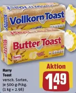 REWE Harry Toast Angebot