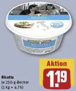 REWE Ricotta Angebot