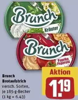 REWE Brunch Brotaufstrich Angebot