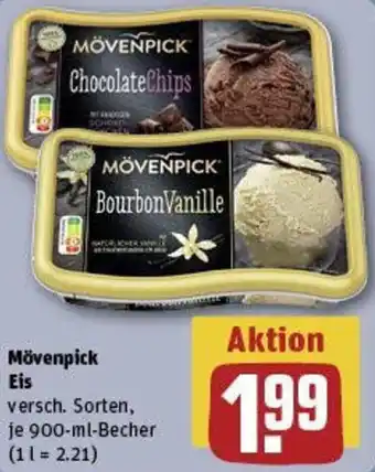 REWE Mövenpick Eis Angebot