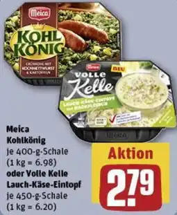 REWE Meica Kohlkönig oder Volle Kelle Lauch-Käse-Eintopf Angebot