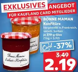 Kaufland Bonne Maman Konfitüre Angebot