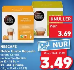 Kaufland NESCAFÉ Dolce Gusto Kapseln Angebot