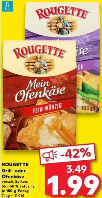 Kaufland ROUGETTE Grill- oder Ofenkäse Angebot