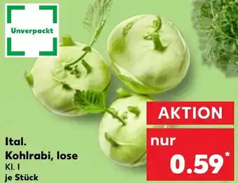 Kaufland Ital. Kohlrabi, lose Angebot