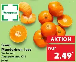 Kaufland Span. Mandarinen, lose Angebot