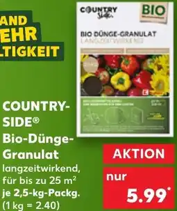 Kaufland COUNTRY-SIDE Bio-Dünge Granulat Angebot