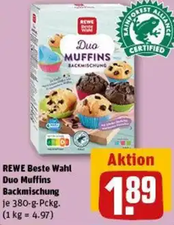 REWE REWE Beste Wahl Duo Muffins Backmischung Angebot